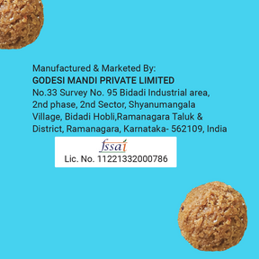 GO DESi Jaggery Coconut Laddu | With Goodness of Jaggery | No Artificial Flavours | Sweets | Laddoo