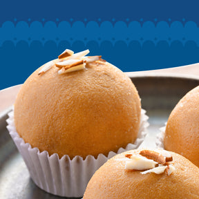 Ghee Besan Laddu | No Palm Oil or Maida