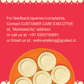 Milk Peda | Made with 66% Khoa