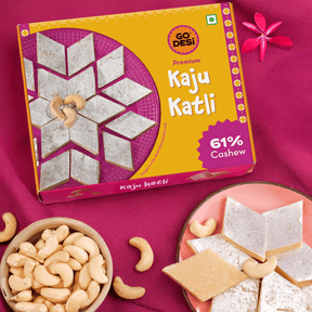 Premium Kaju Katli | Made with 61% Cashews