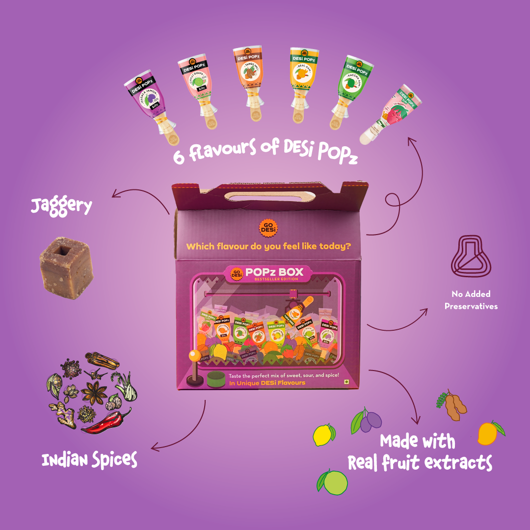 POPz Gift Basket - 6 variants | Bestsellers | 100% Natural with Jaggery | Hand-made