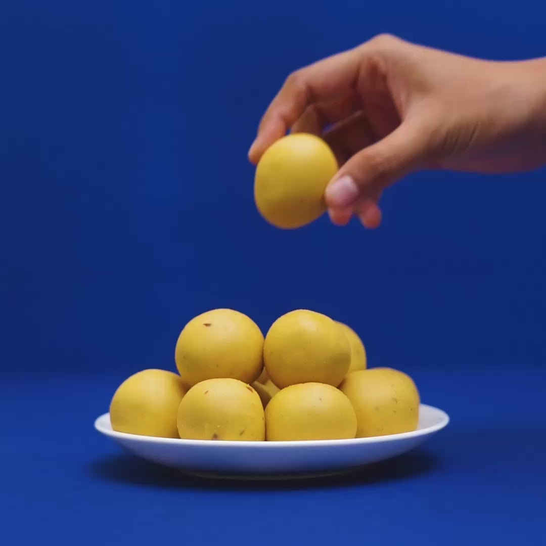 GO DESi Ghee Besan Laddu | Made with Pure Cow Ghee | No Palm Oil | No Maida | Sweets