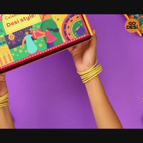 DESi Fun Gift Hamper with Rakhi & Roli Chawal Set